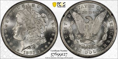 1883-CC $1 MS64