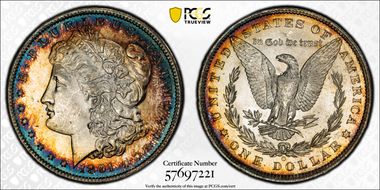 1891-O $1 MS64