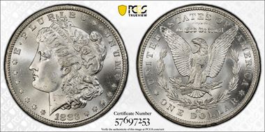 1883-CC $1 MS66