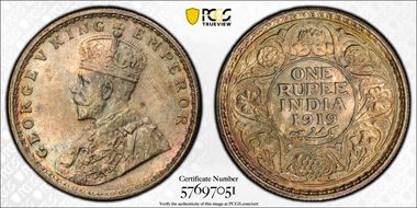 1919(C) Rupee SW-8.45 Prid-215 MS65