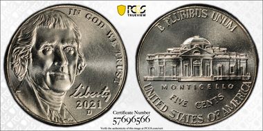 2021-D 5C MS68FS