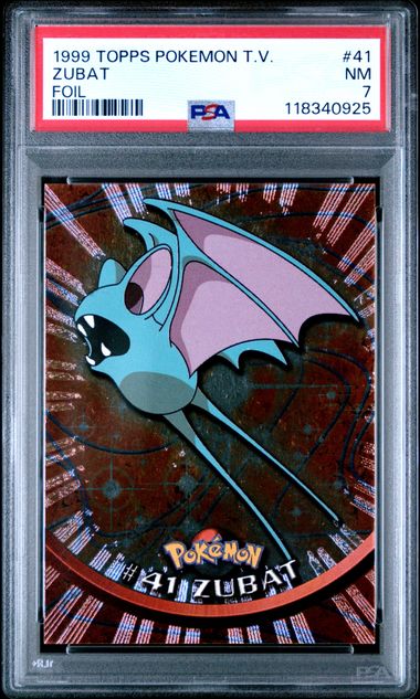 1999 Topps Foil #41 Zubat front