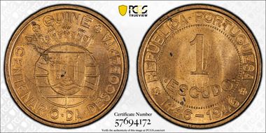 1946 Escudo 5th Centenary of Discovery MS64RD