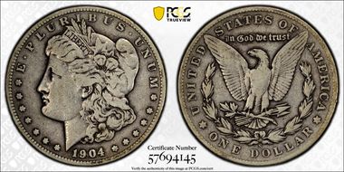 1904-S $1 F15