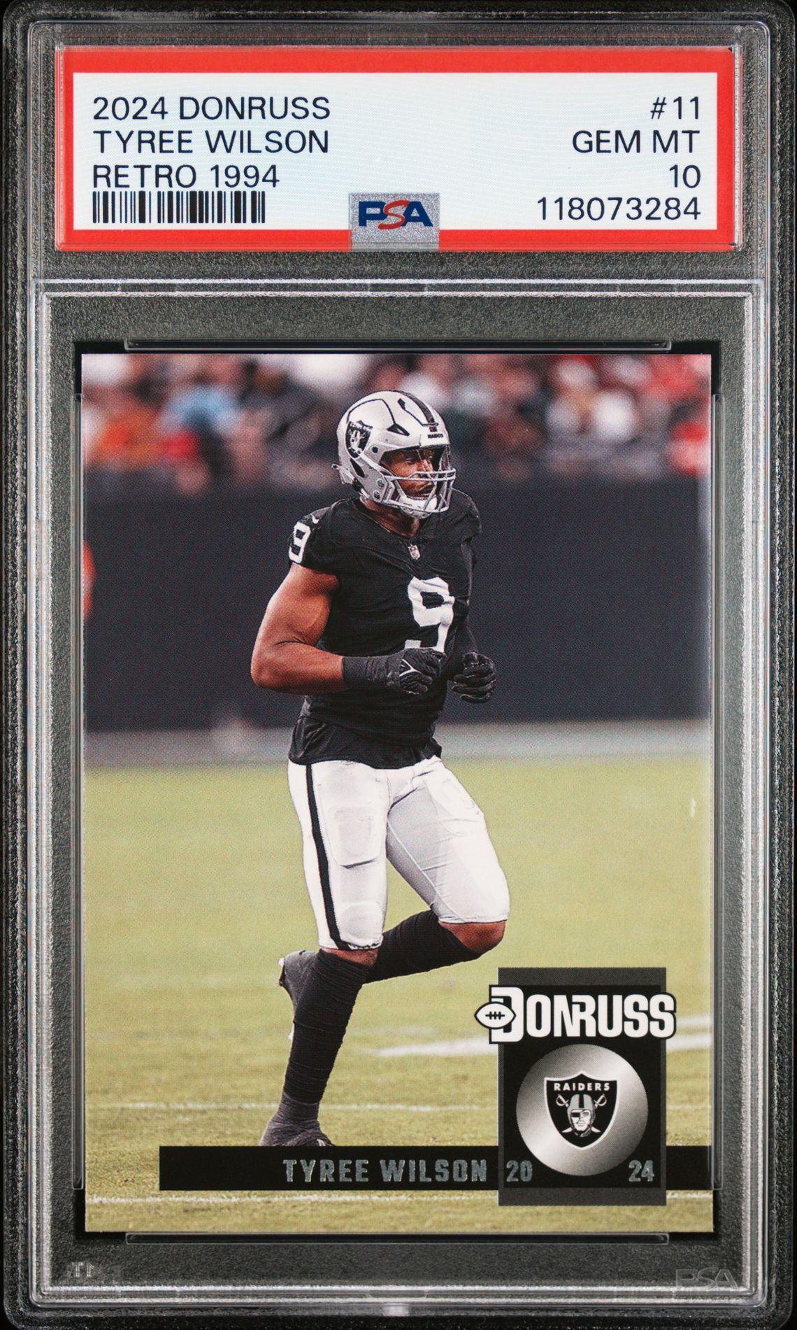 2024 Panini Donruss Retro 1994 Tyree Wilson #11 Gem Mt 10 front