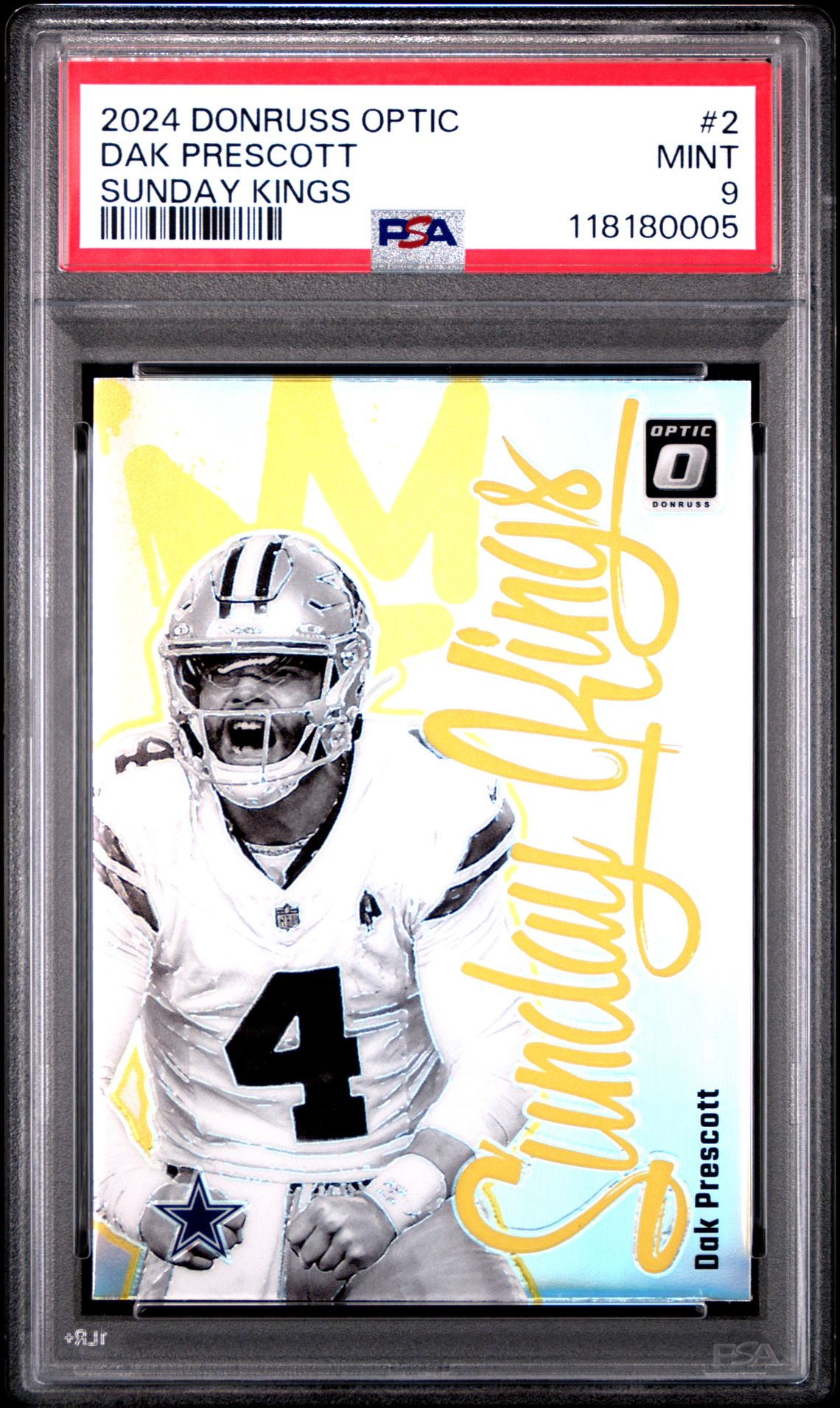 2024 Panini PANINI DONRUSS OPTIC SUNDAY KINGS #2 Dak Prescott front
