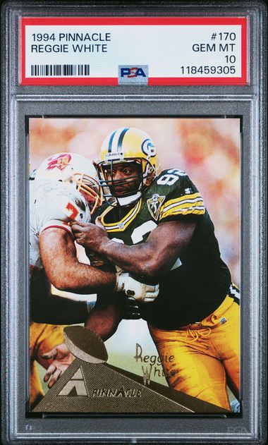 1994 Pinnacle White #170 Reggie front