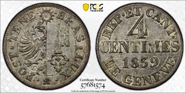 1839 4C HMZ-2-358a Billon MS63