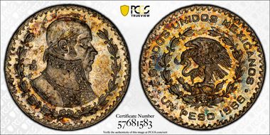 1966-Mo Peso KM-459 MS64