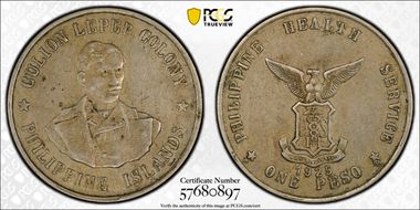 1925 Peso XF45