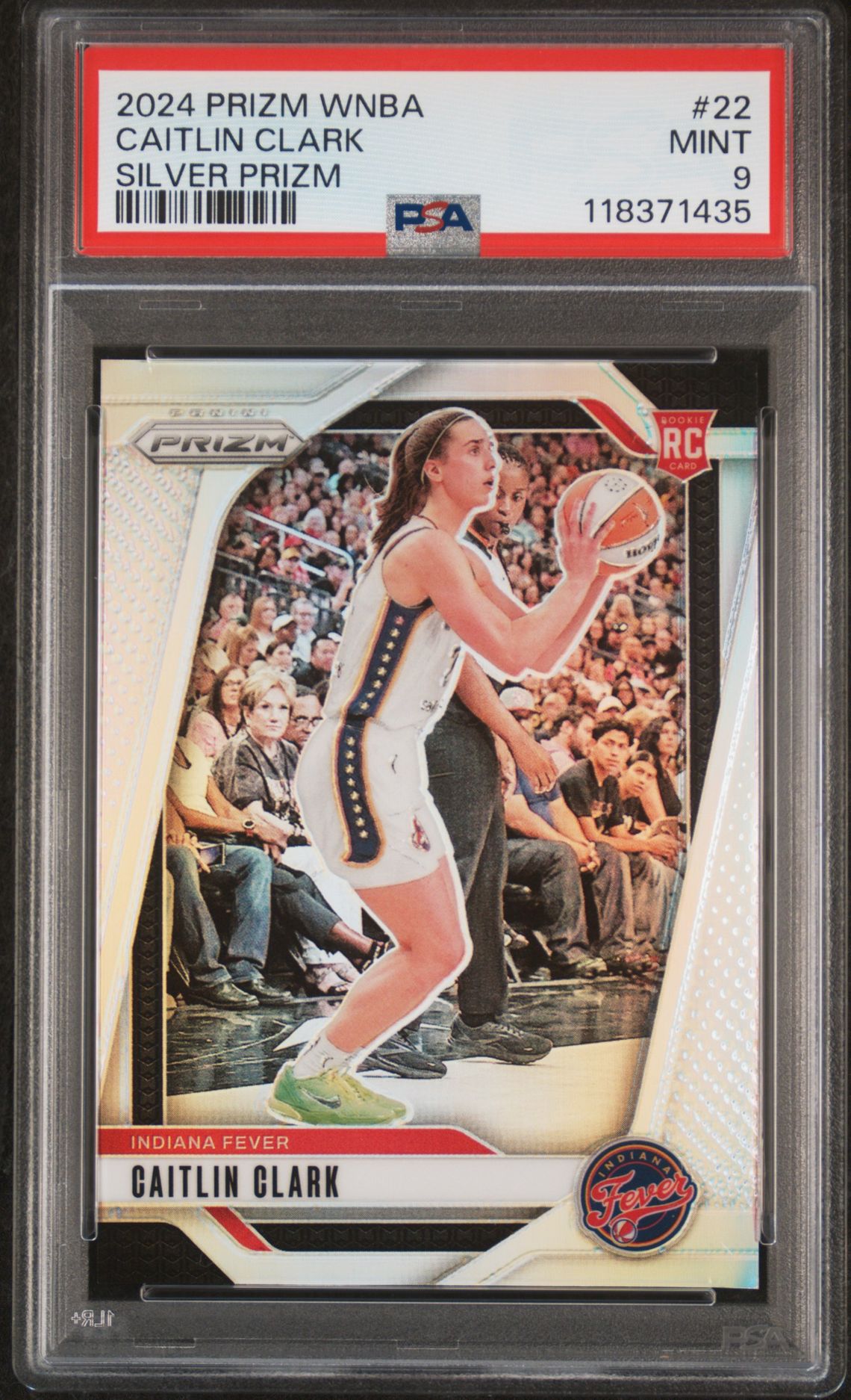 2024 Panini Prizm Wnba Caitlin Clark #22 (Silver Prizm) Mint 9 front
