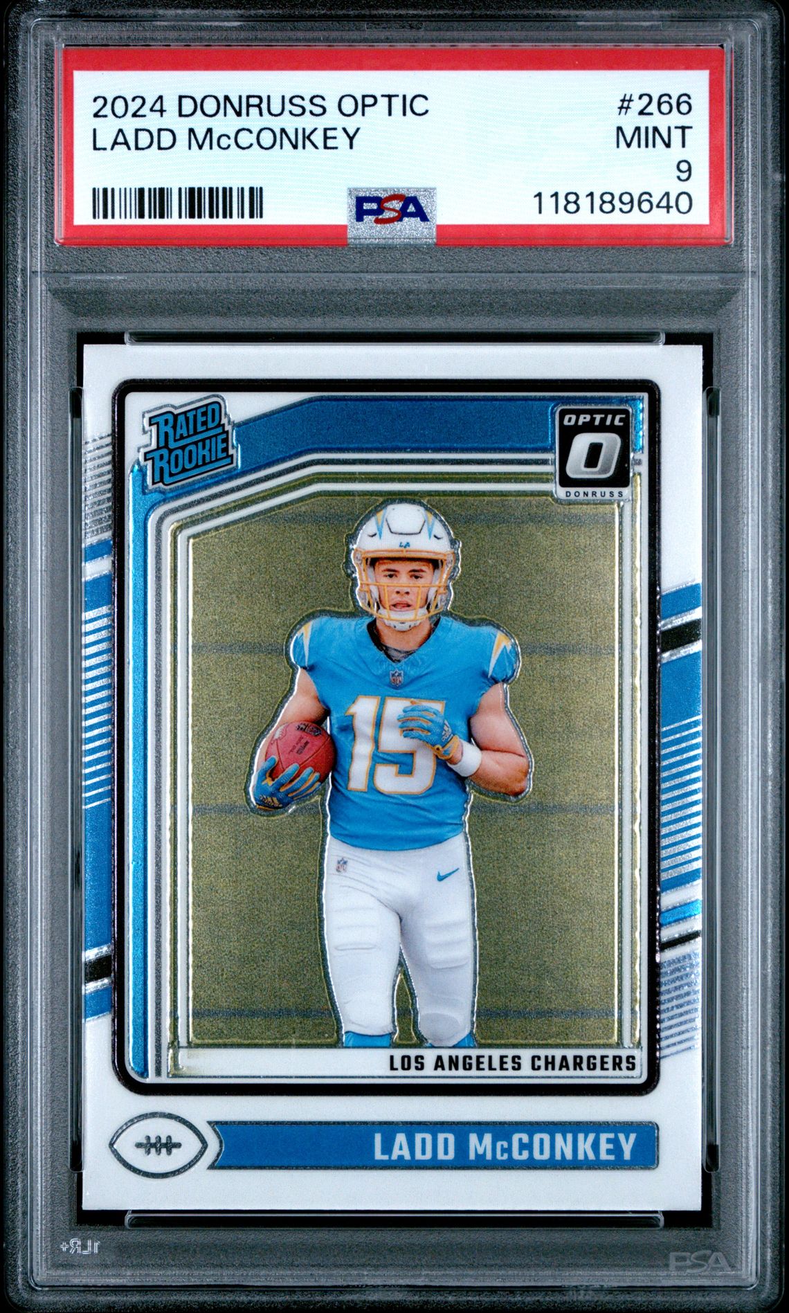 2024 Panini Donruss Optic Ladd Mcconkey #266 Mint 9 front