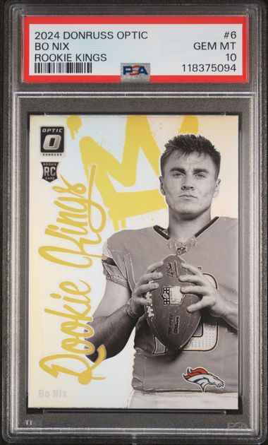 2024 Panini Donruss Optic #6 Bo Nix front