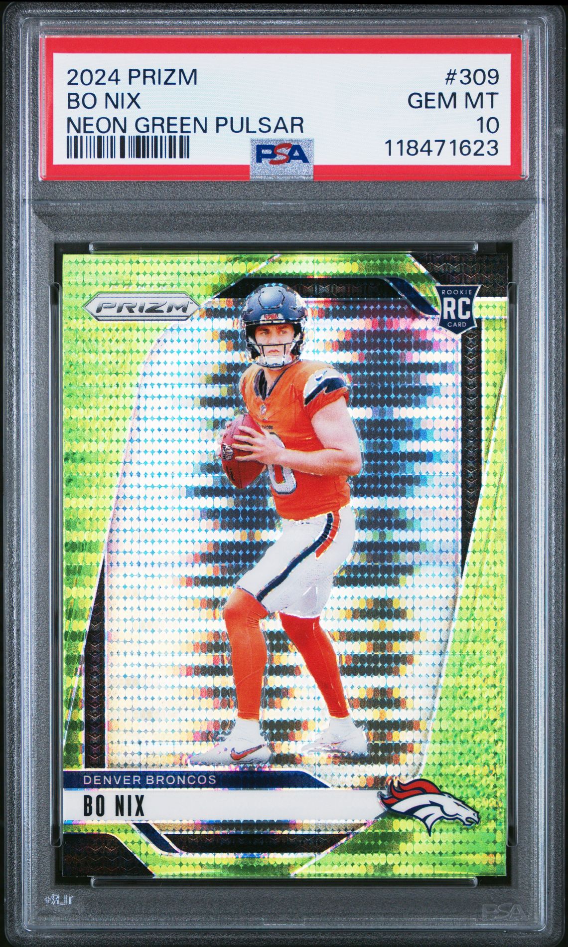 2024 Panini PANINI PRIZM SILVER PRIZM #309 Bo Nix front