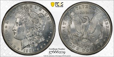 1901-S $1 MS63