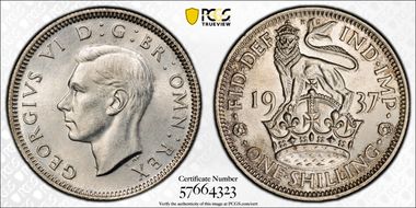 1937 Shil S-4082 English Rev MS63