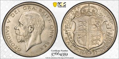 1927 1/2 Cr S-4032 MS64