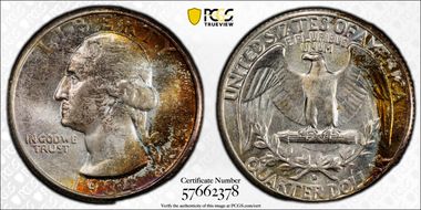 1934-D 25C MS66+