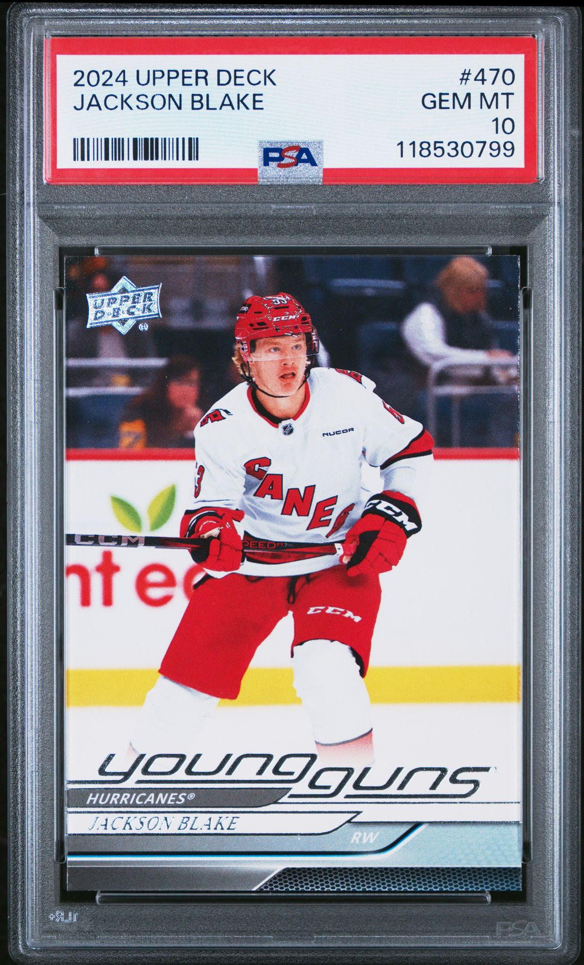 2024 Upper Deck Jackson Blake #470 Gem Mt 10 front