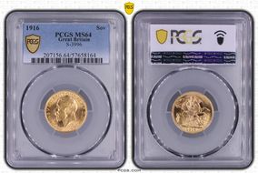 1916 Sov S-3996 MS64