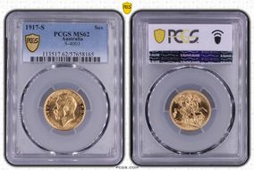 1917-S Sov S-4003 MS62