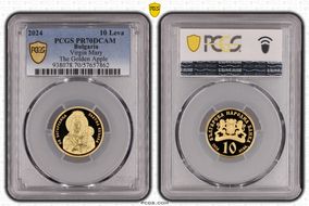 2024 10 Leva Virgin Mary The Golden Apple PR70DCAM