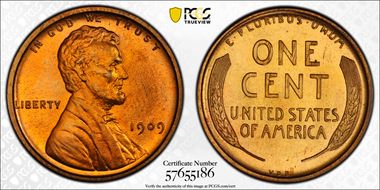 1909 VDB 1C PR66RD