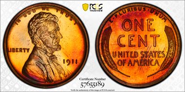 1911 1C PR67RD
