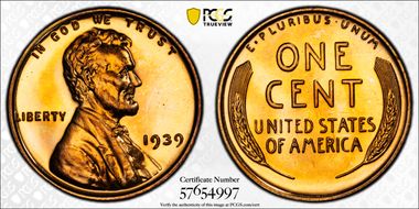 1939 1C PR67+ RD