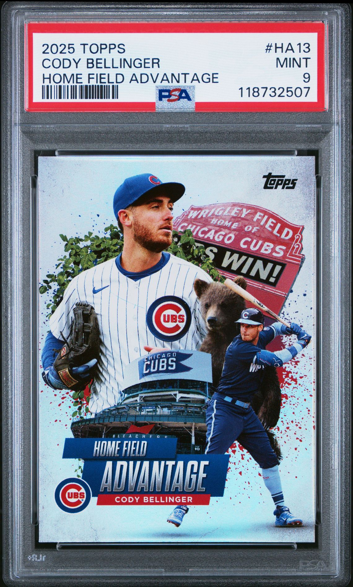 2025 Topps Home Field Advantage Cody Bellinger #Ha13 Mint 9 front