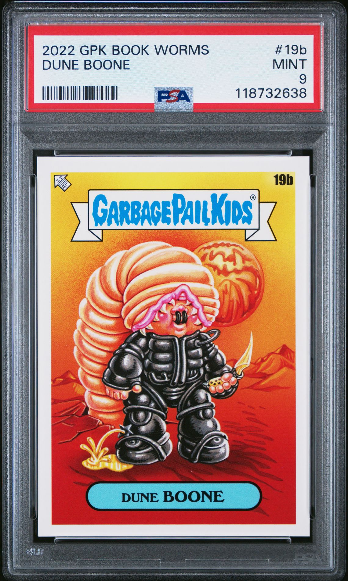 2022 Topps Garbage Pail Kids #19B Dune Boone front