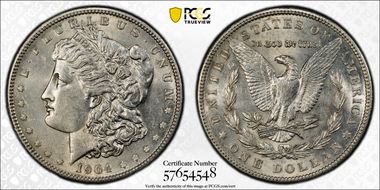 1904 $1 AU58