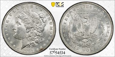 1897 $1 MS64