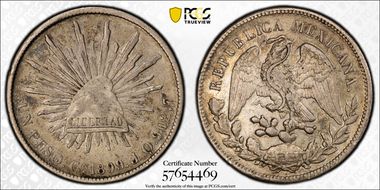 1899-Cn JQ Peso KM-409 XF45