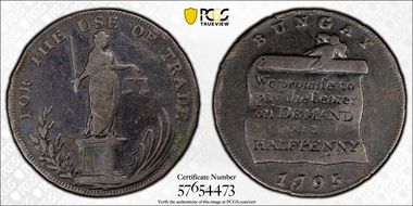 1795 Tk 1/2D DH-21 Suffolk, Bungay VF25BN