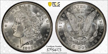 1883-CC $1 MS64