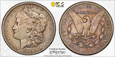1904-S $1 VF30