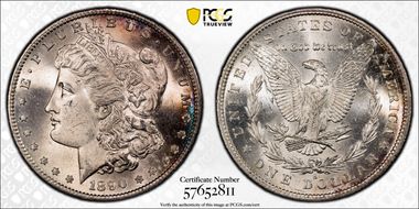 1890-S $1 MS65+