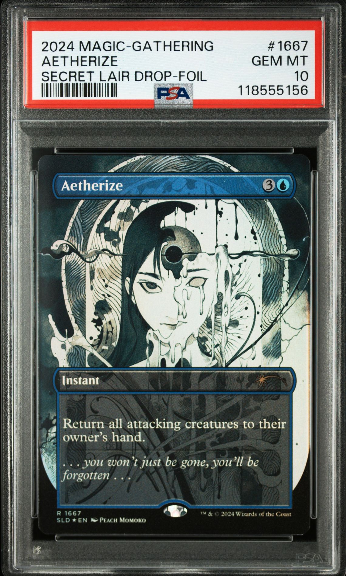 2024 MTG MAGIC THE GATHERING SECRET LAIR DROP Foil #1667 Aetherize front
