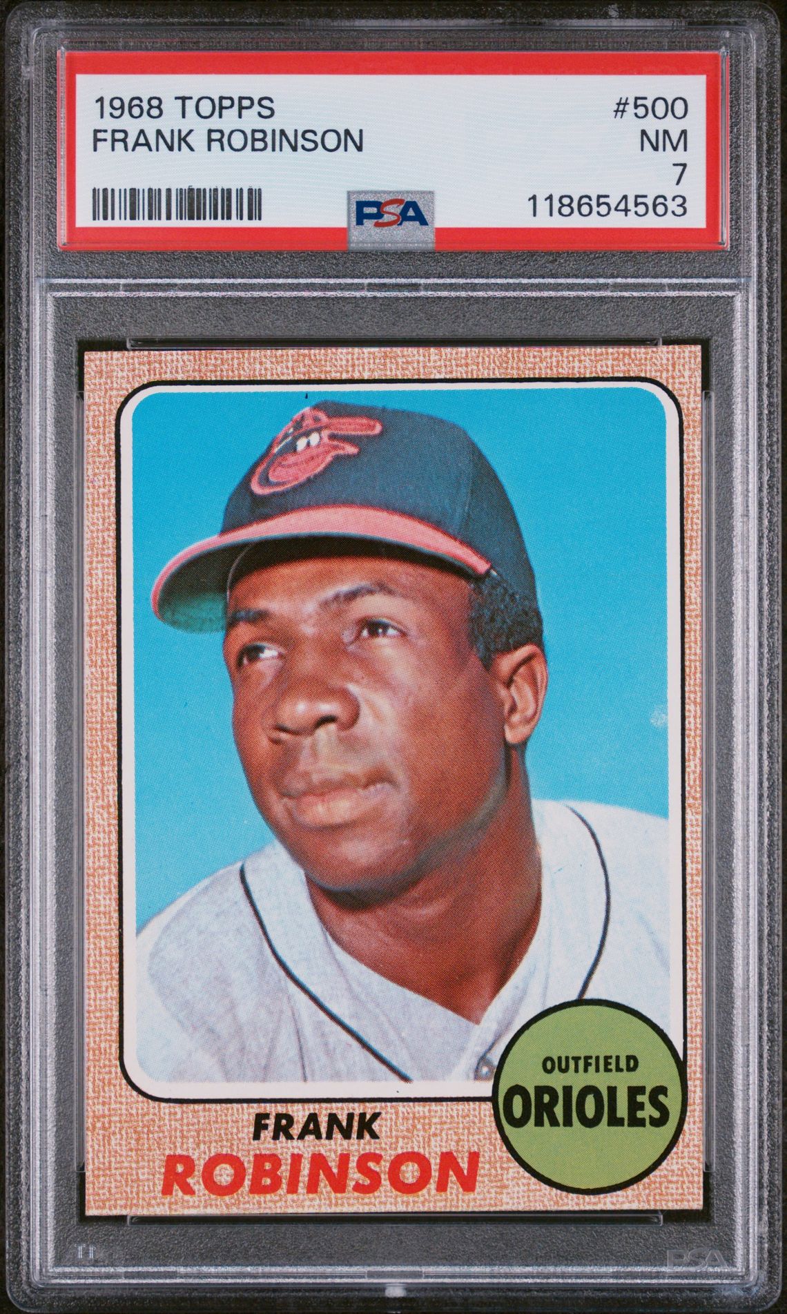 1968 Topps TOPPS #500 Frank Robinson front