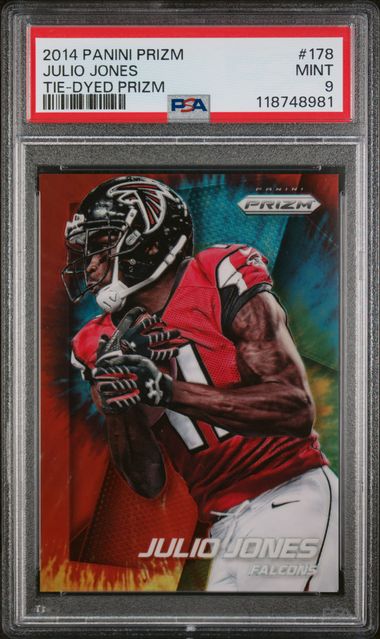 2014 Panini Prizm Tie Dye #178 Julio Jones front