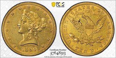 1894 $10 N1