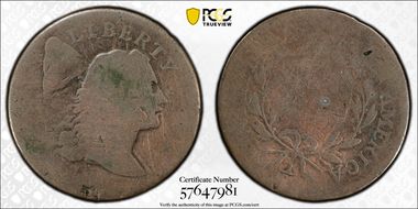 1796 1C S-87, Liberty Cap N1BN