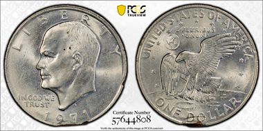 1971-D $1 MS63