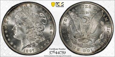 1897-S $1 MS65