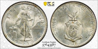 1945-D 10C Allen-9.05c Doubled Die MS64