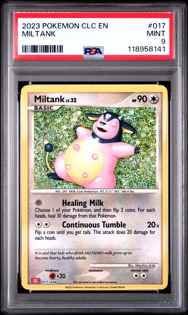 2023 Pokemon Clc En #017 Miltank front