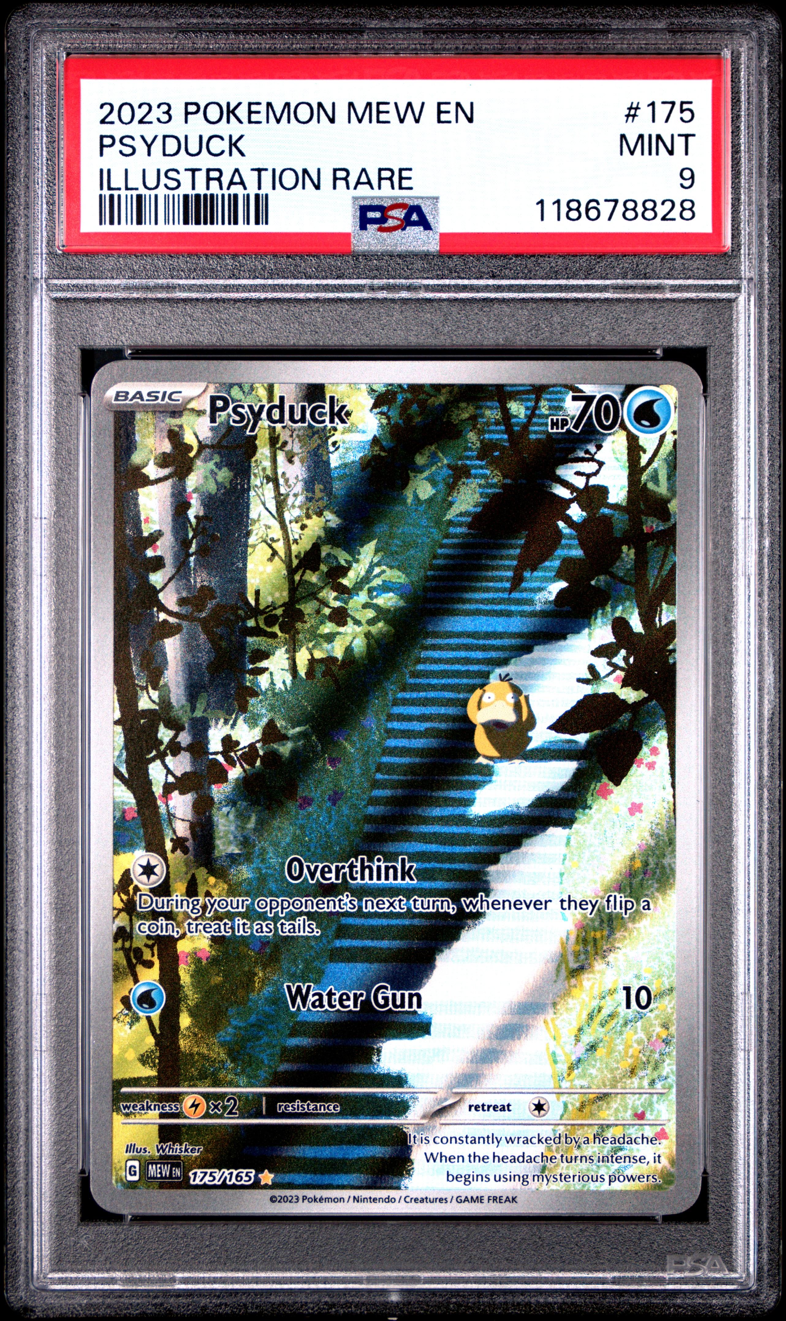 2023 #175 Psyduck PSA 9 Mew EN-151