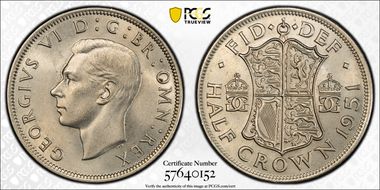 1951 1/2 Cr S-4106 MS65