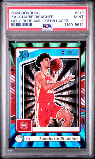 2024 Panini Donruss Green #219 Zaccharie Risacher front